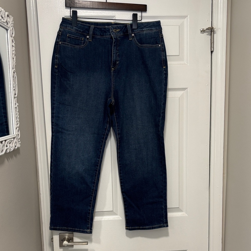Style & Co. Dark Blue Ankle Jeans